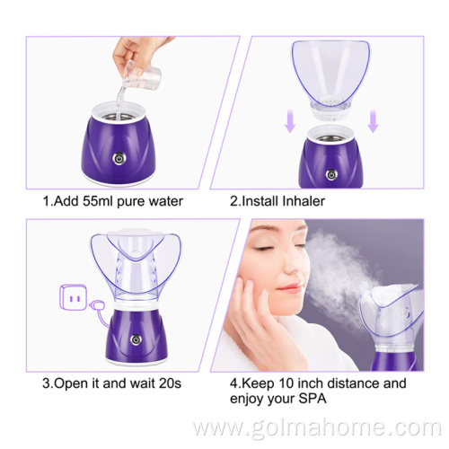 Face Moisturizer-Sinus Pores with Timer Diffuser Skin Care